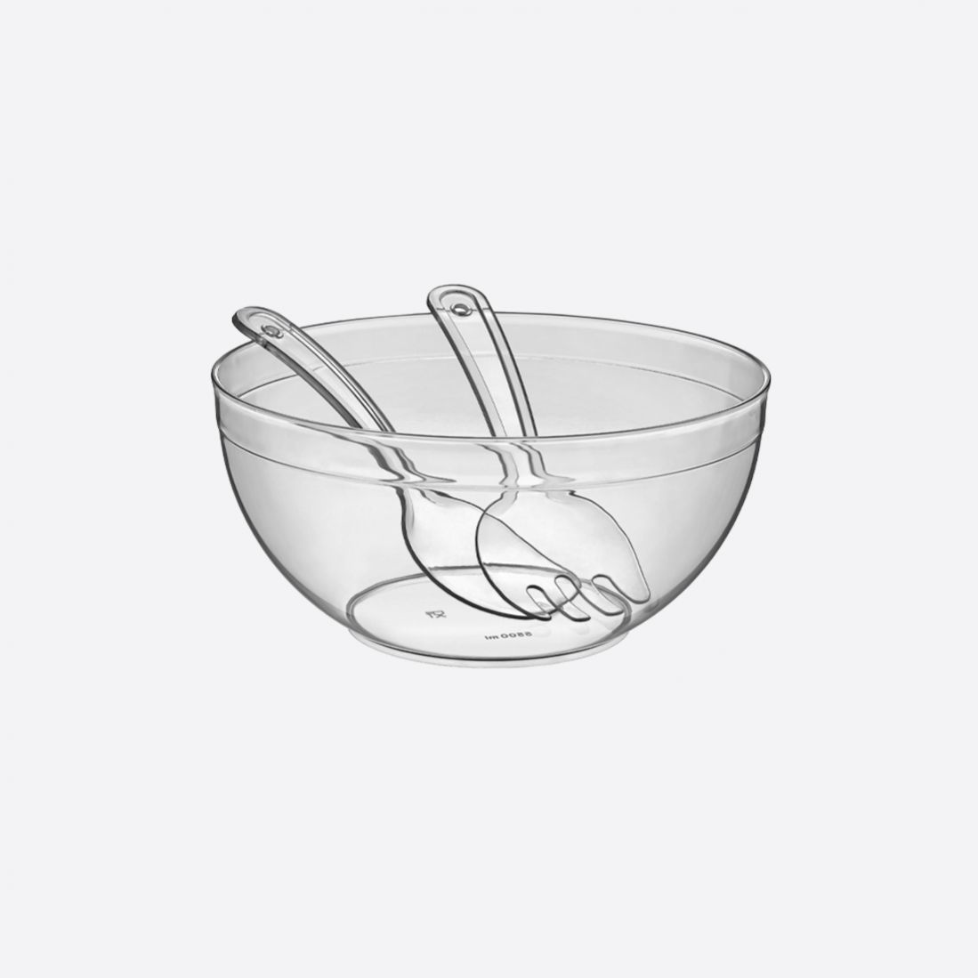 5500 ml Crystal Chef Salad Set