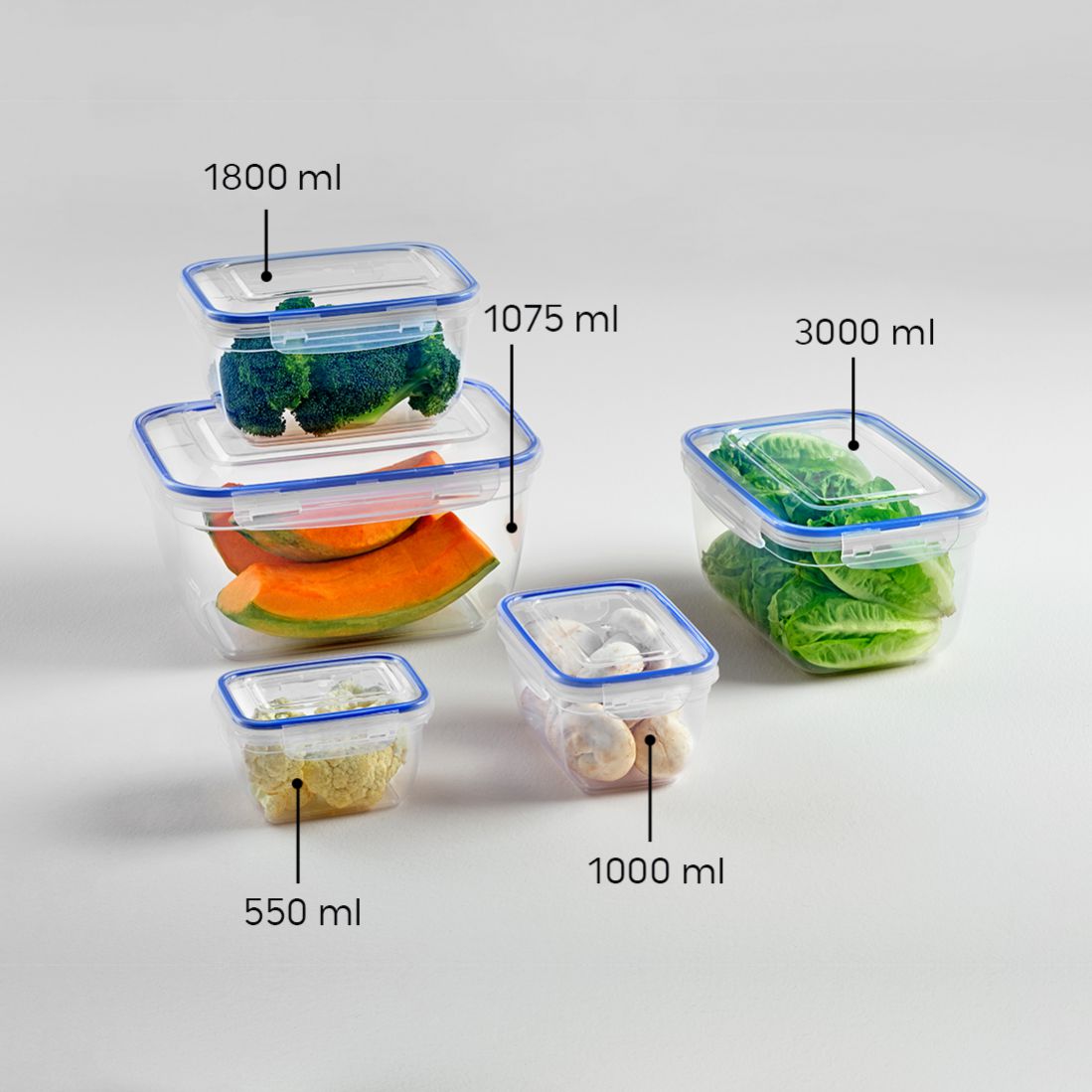 1000 ml Seal Rectangular