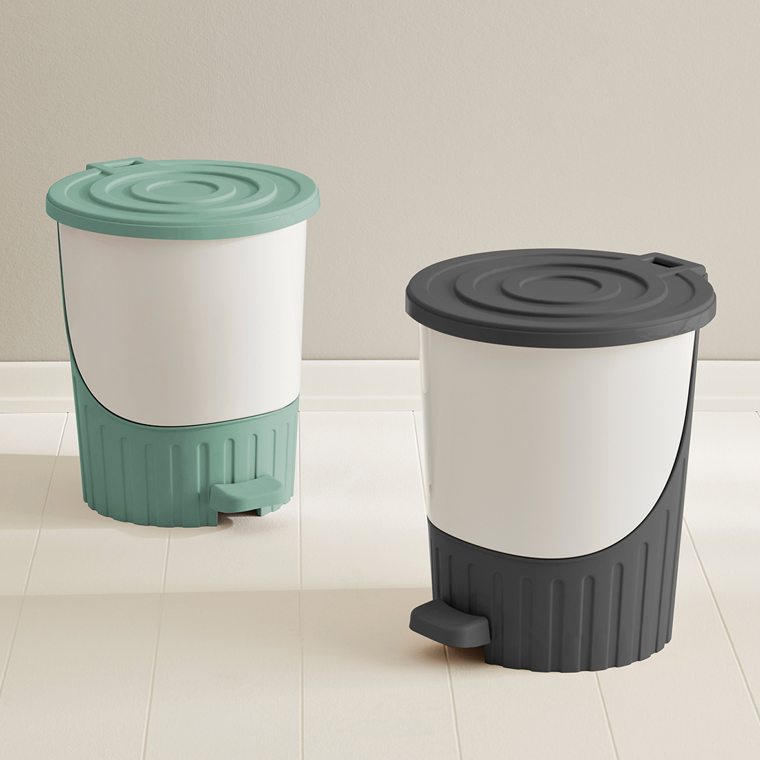 8 L Pastel Pedal Dustbin