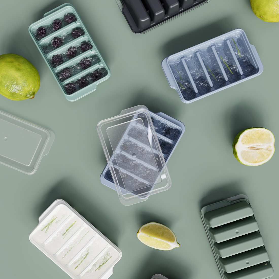 Mini Bottle Ice Cube Tray 