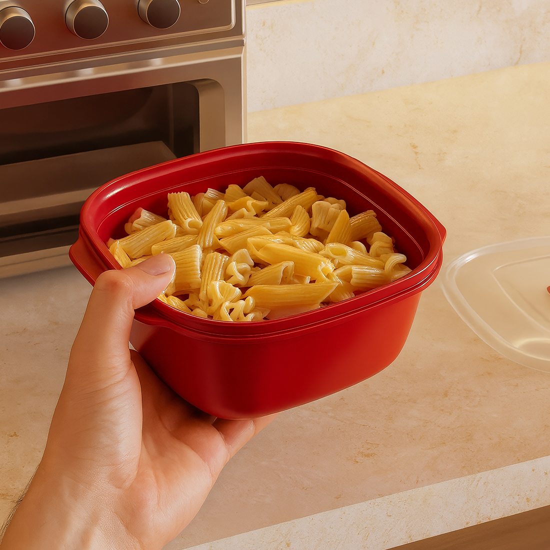 1100 ml Heat'n Go Square Microwave Storage Container