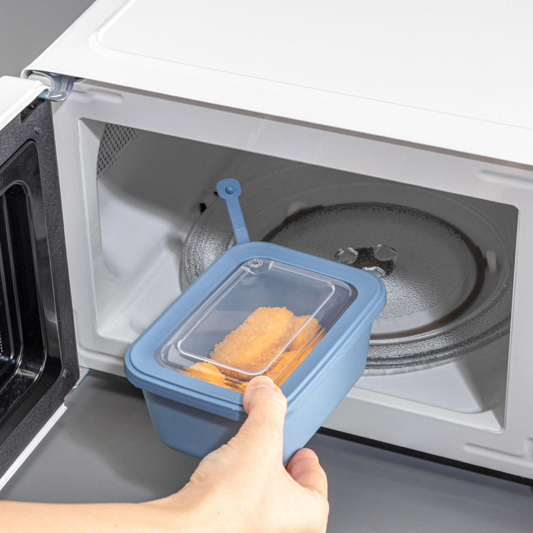3 Pcs MicroSafe Rectangular Set ( 1100-1800-3000 ml )