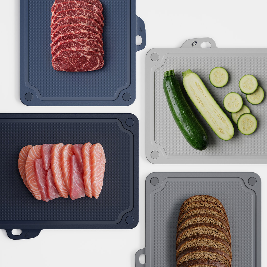 4 lü Kesim Panosu Set (Stantlı)