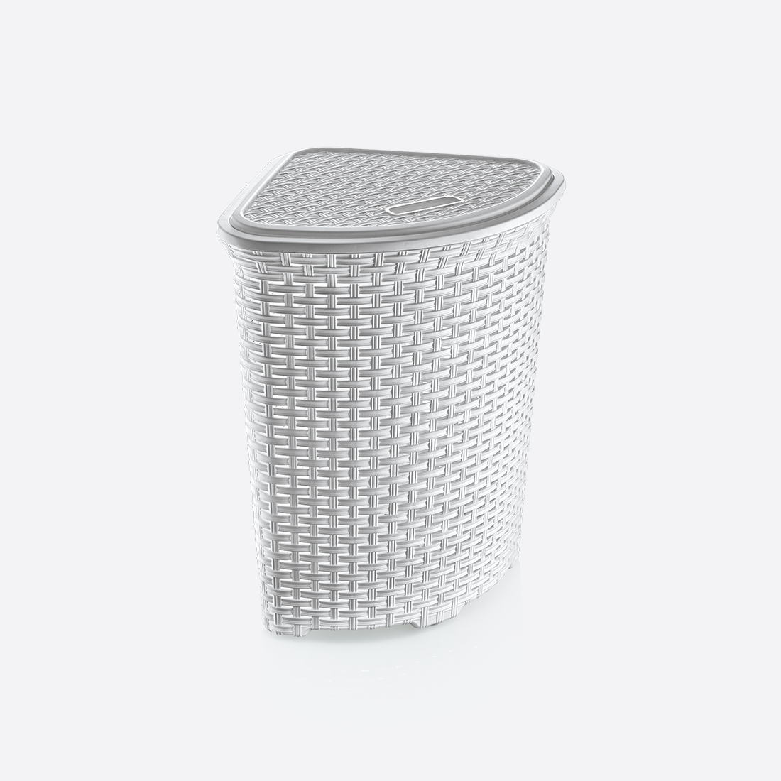 52 L Rattan Corner Laundry Basket