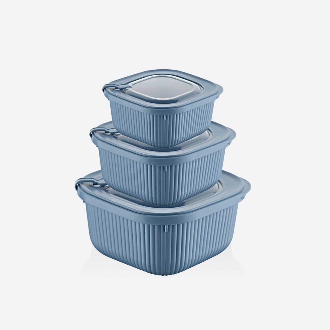 3 Pcs MicroLine Set ( 600-1100-1800 ml )