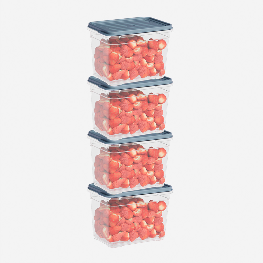 4 Parça Smart Saklama Kabı Set (4 x 950 ml)