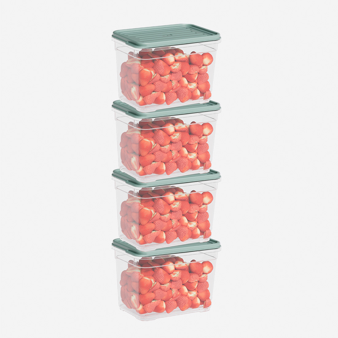 4 Pcs Smart Storage Container Set (4 x 950ml)