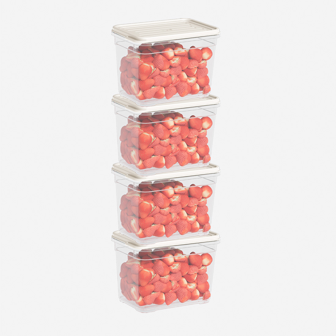 4 Pcs Smart Storage Container Set (4 x 950ml)