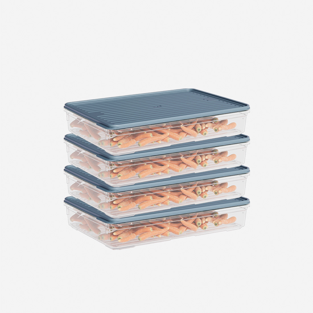 4 Pcs Smart Storage Container Set (4 x 2200ml)