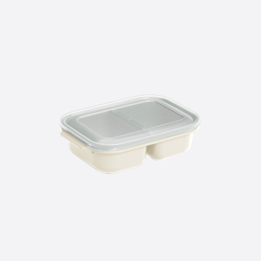 1200 ml Two Sections Easy Keep Storage Container