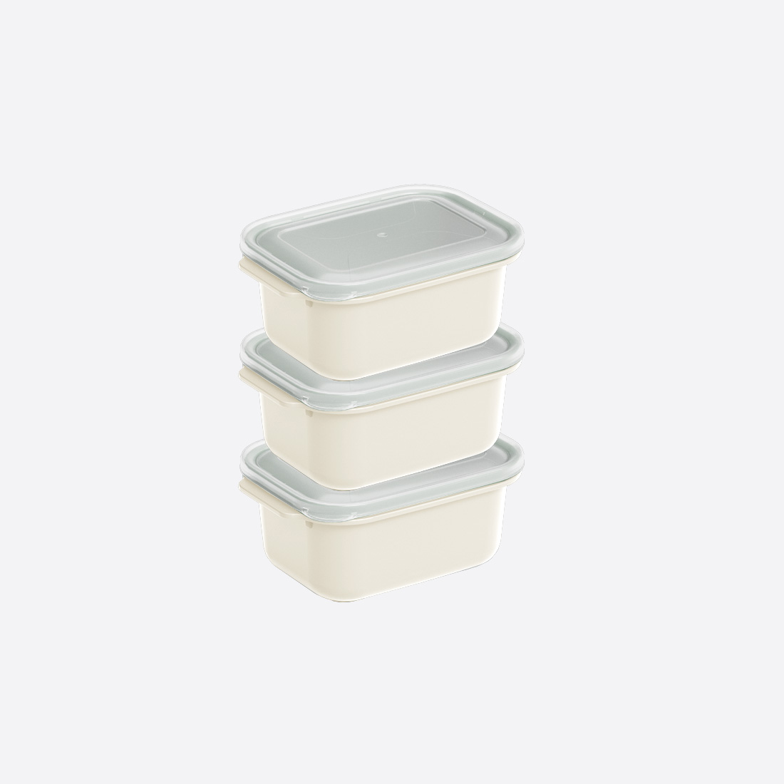 3 Pcs Easy Keep Rectangular Set (3 x 500 ml)
