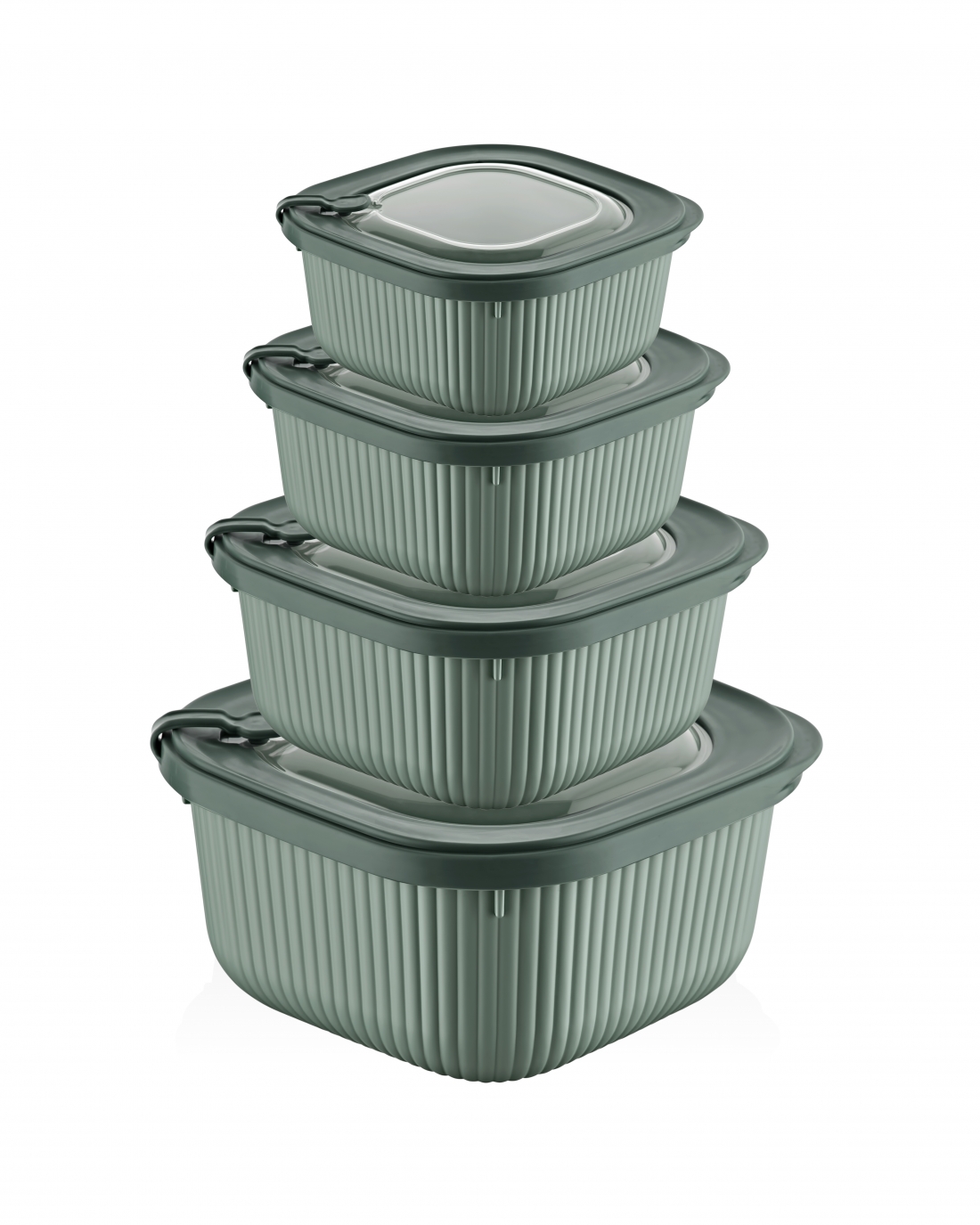 4 Pcs MicroLine Set ( 600-1100-1800-3000 ml )