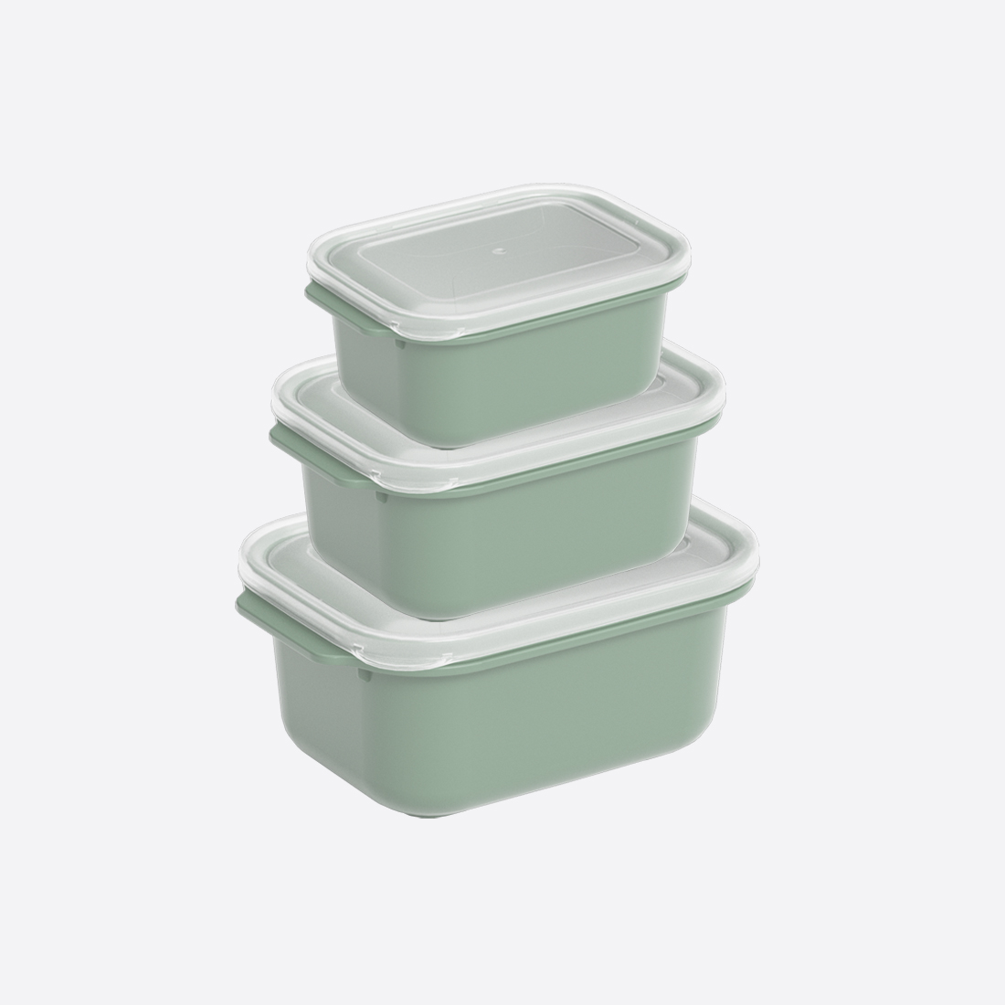 3 Pcs Easy Keep Rectangular Set ( 1000 x 2000 x 3500 ml)